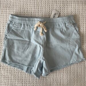 Double Zero Light Blue Jean Shorts